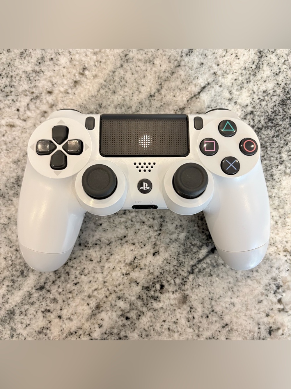 PS4 Controller White OEM Sony DualShock 4 CUH-ZCT2U V2 Tested Working